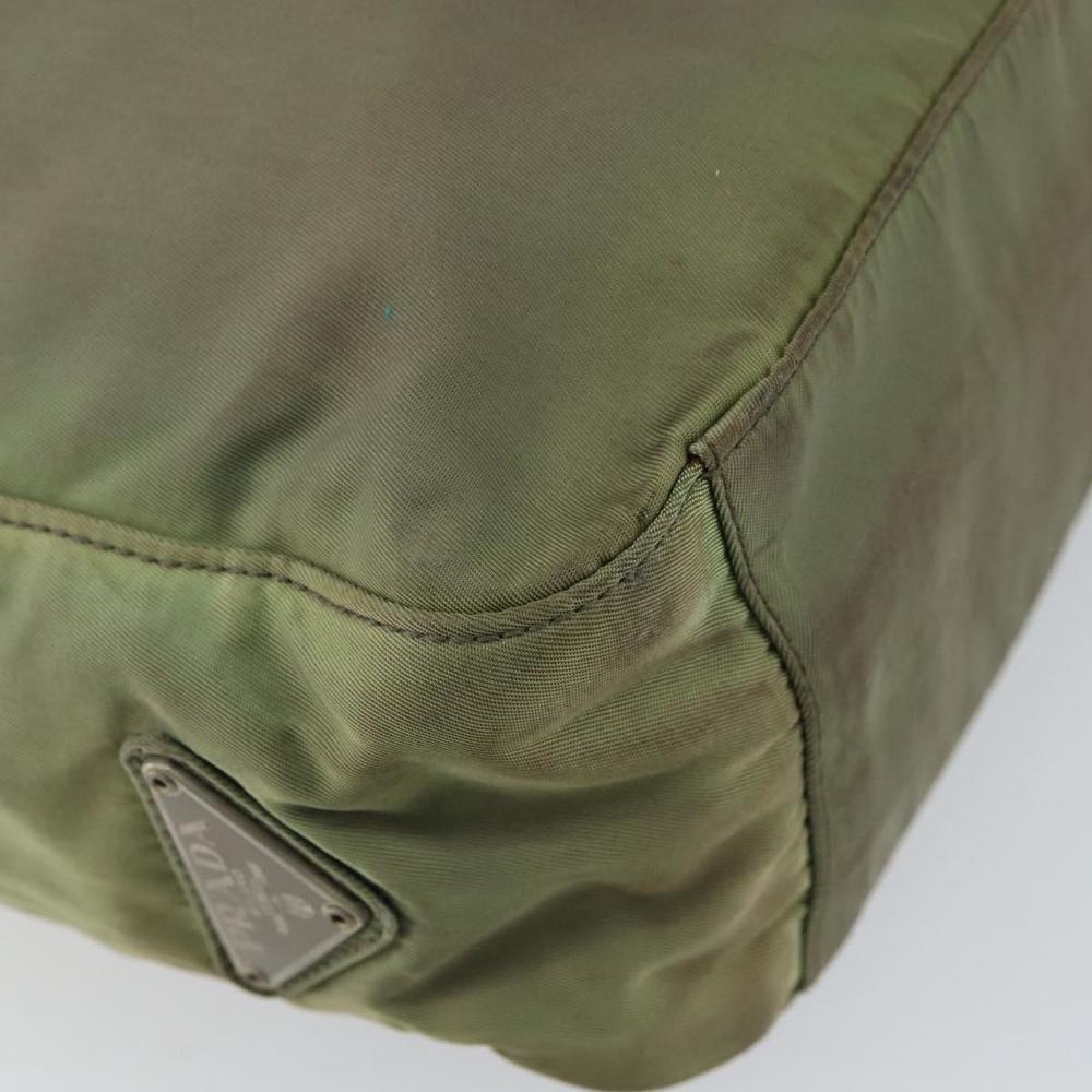 PRADA Tote Bag Nylon Khaki Auth 135309 - Picture 15 of 16